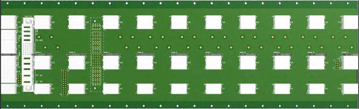 Backplane Front View